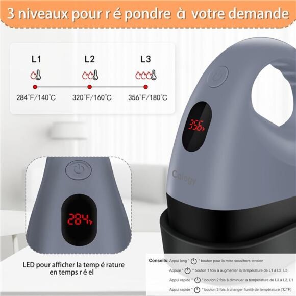 Mini Heat Press, Heat Transfer Machine, Constant Temp Control, Insulated - Picture 3 of 7